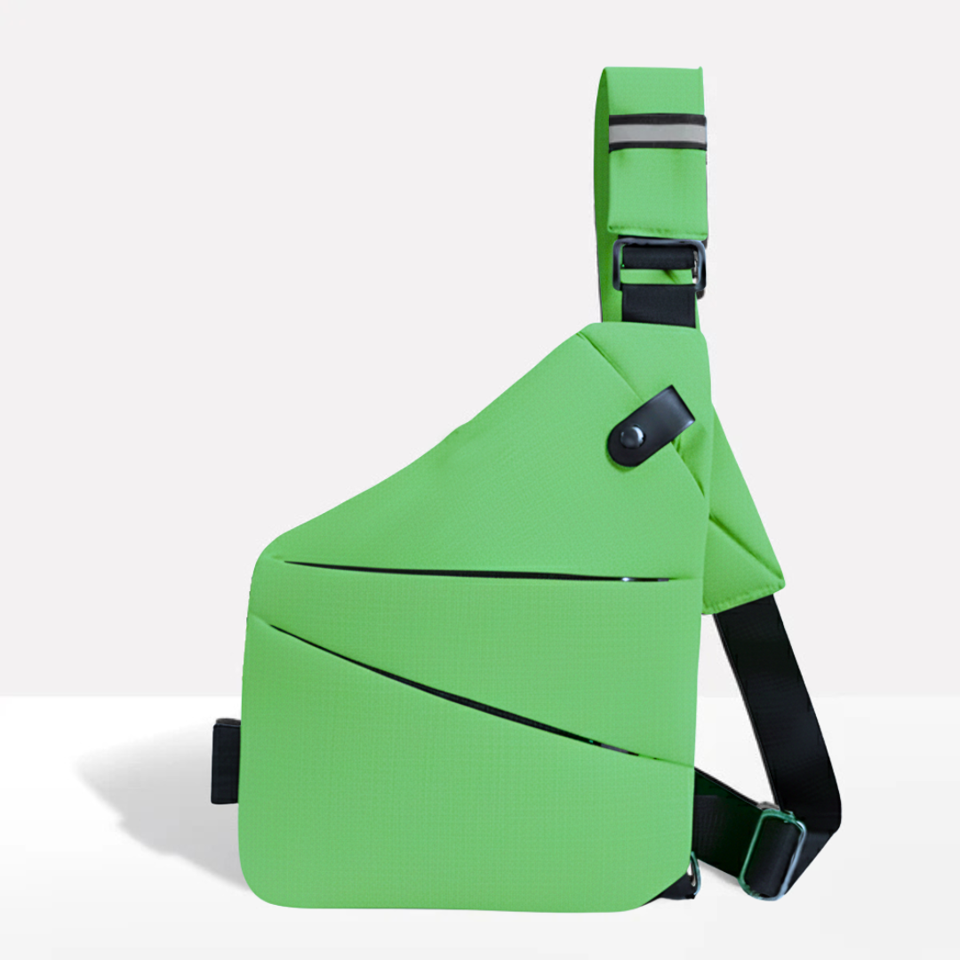 VOGUELOCK - Sac bandoulière noir élégant avec protection RFID et construction imperméable