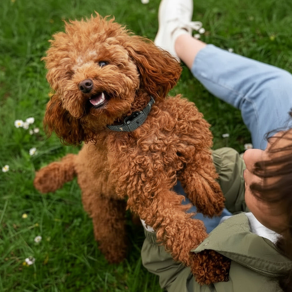 BARKCALM MINI – Collier anti-aboiement doux avec son et vibration pour petits chiens