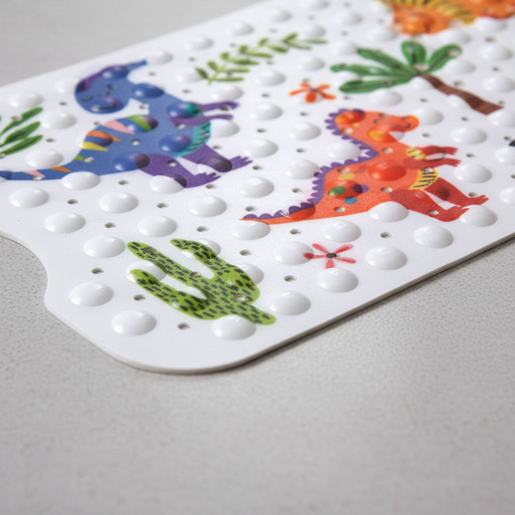 Tapis de douche antidérapant avec ventouses - SafeSplash