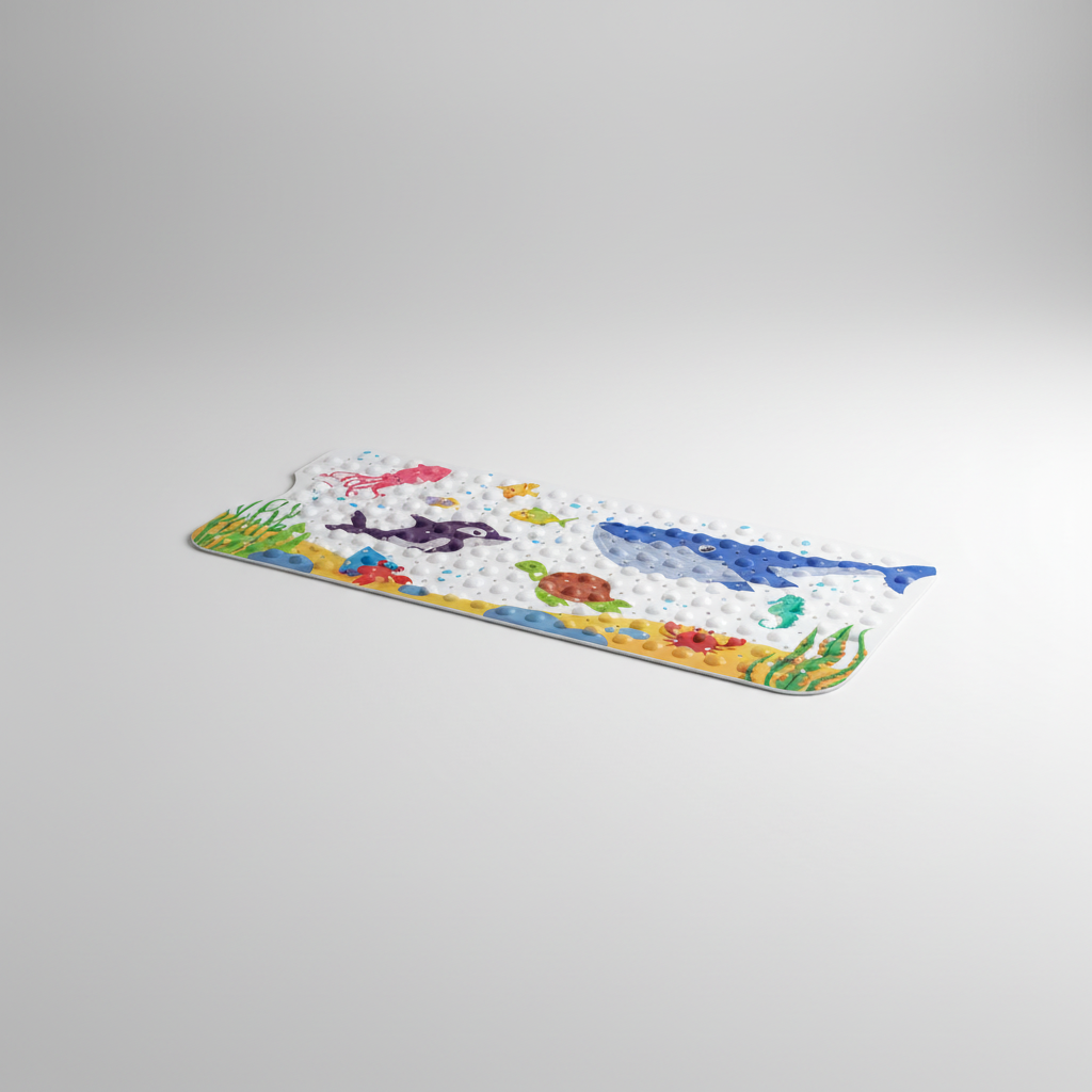 Tapis de douche antidérapant avec ventouses - SafeSplash