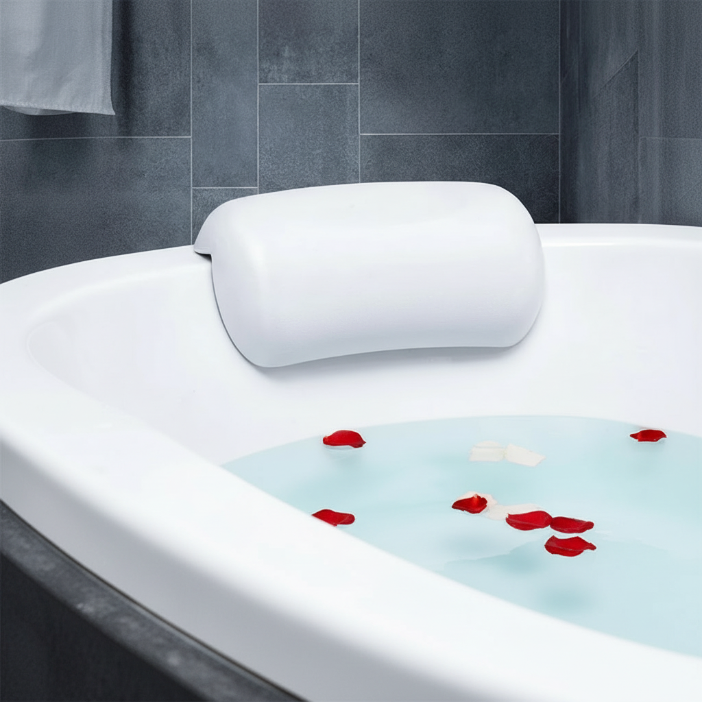 BATHCLOUD - Coussin de Bain Étanche Ergonomique Antidérapant pour un Confort Optimal