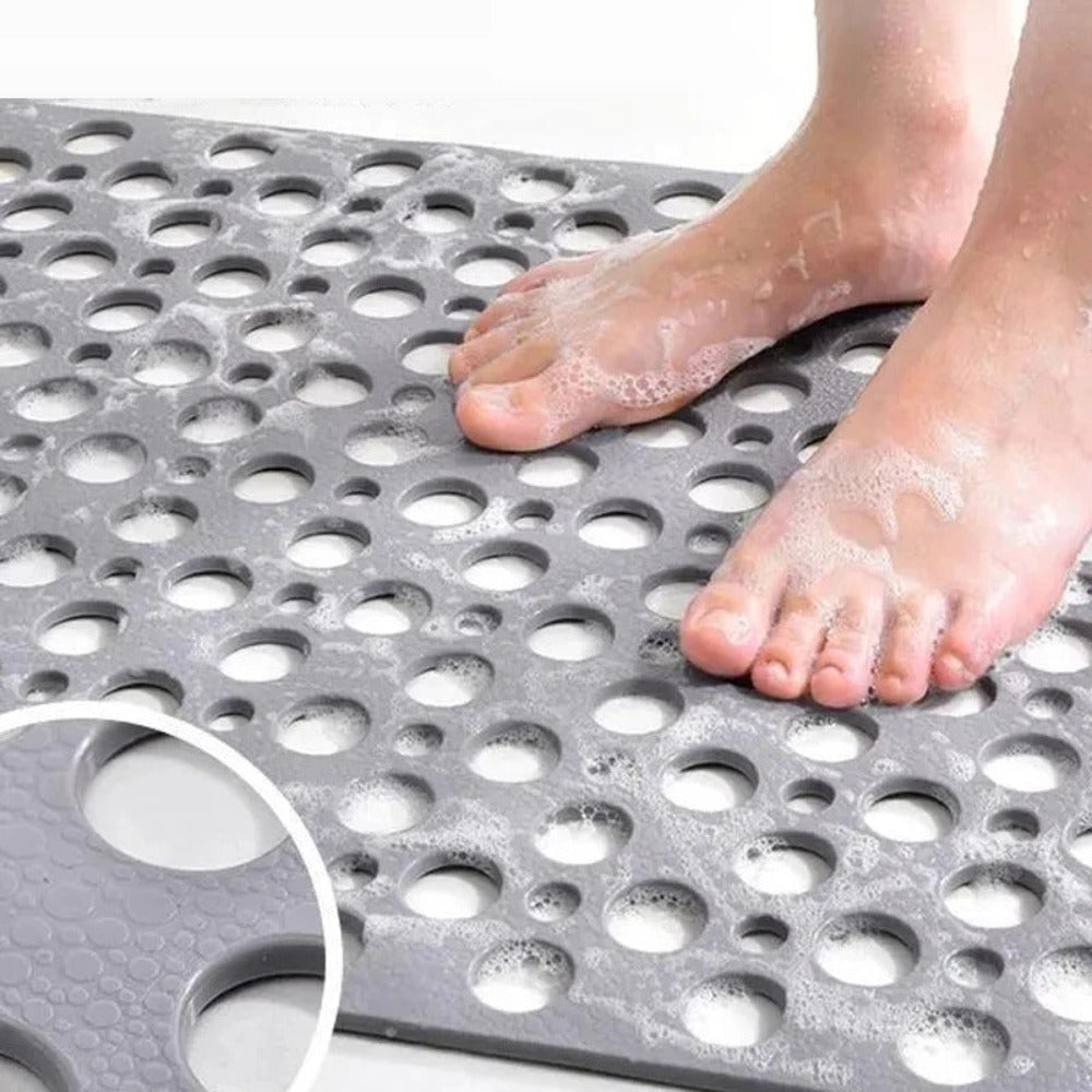AQUAGUARD - Tapis de Douche Antidérapant - Résistant à la Moisissure, Tapis de Bain Confortable