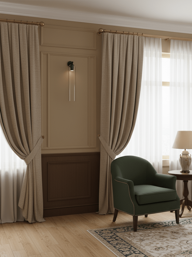 Applique Murale en Verre Cylindrique avec Finition Luxe – Sconce LED Décorative pour Intérieur Moderne
