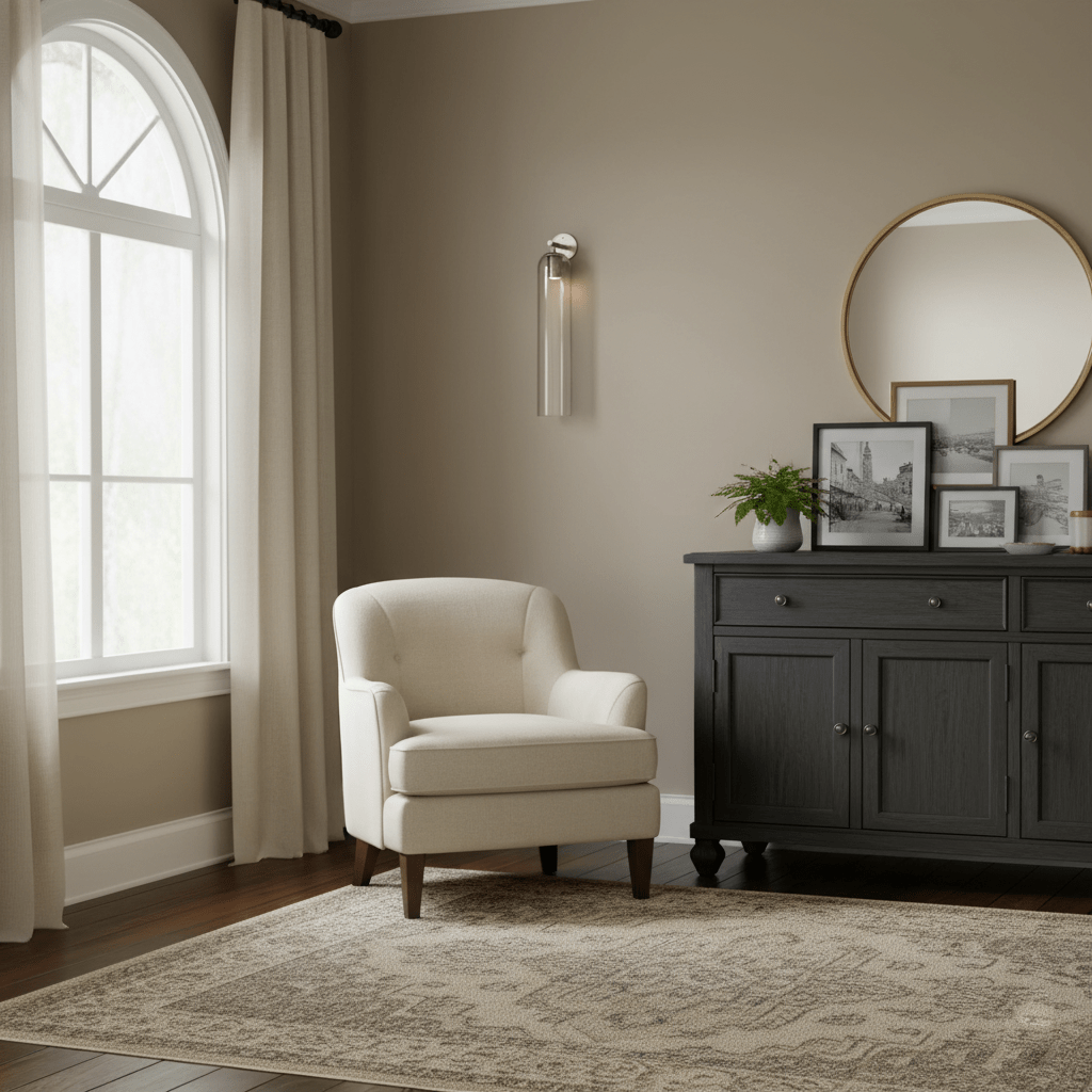 Applique Murale en Verre Cylindrique avec Finition Luxe – Sconce LED Décorative pour Intérieur Moderne