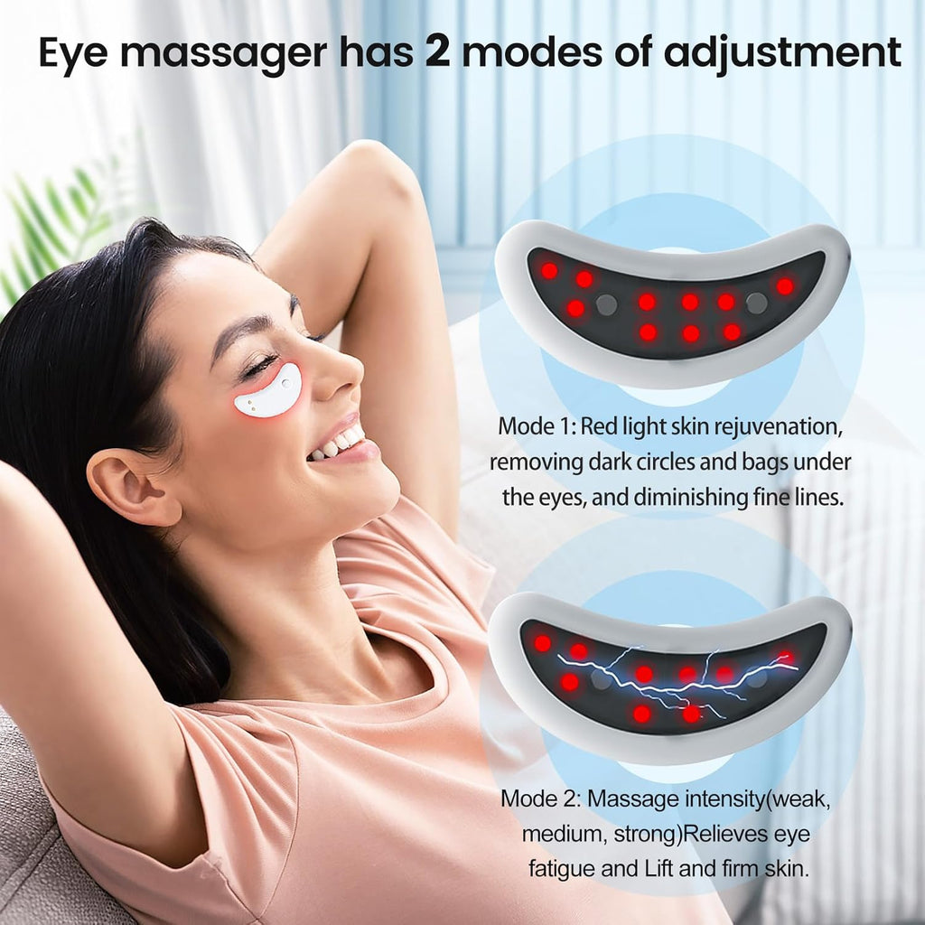Soin des yeux | Soin par lumière rouge et micro-courant | Regard frais sous les yeux | Augenia