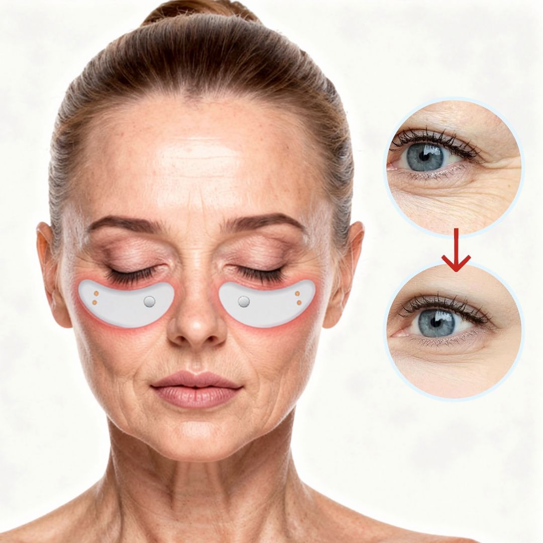 Soin des yeux | Soin par lumière rouge et micro-courant | Regard frais sous les yeux | Augenia