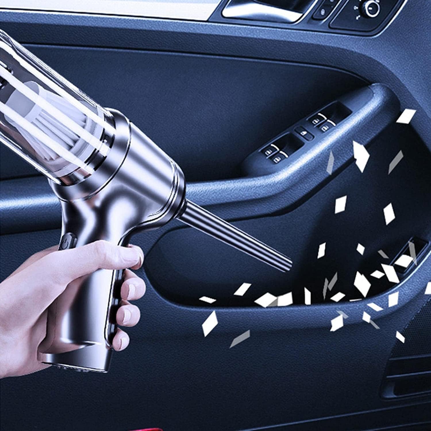 Aspirateur de voiture | Forte puissance d'aspiration | Sans fil | CleanVolt