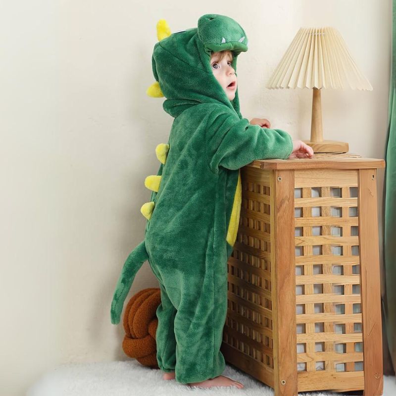 FLUFFIBEAR – Combinaison bébé animale – Confort douillet avec accès par zip