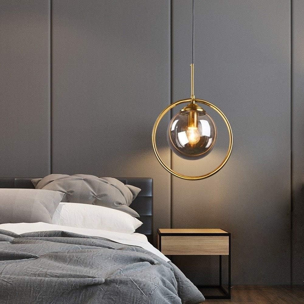 Lunara Suspension – Suspension Nordique en Verre avec Éclairage LED
