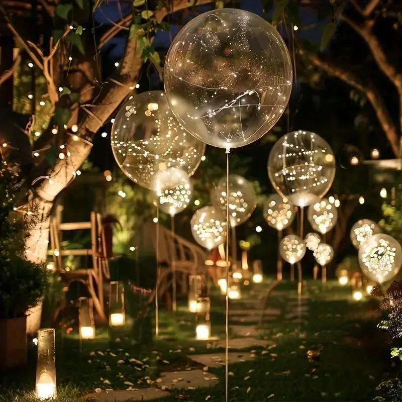 Ballon avec 10 pièces | Ambiance lumineuse chaude | Fonctionne sur batterie | LumiGlobe