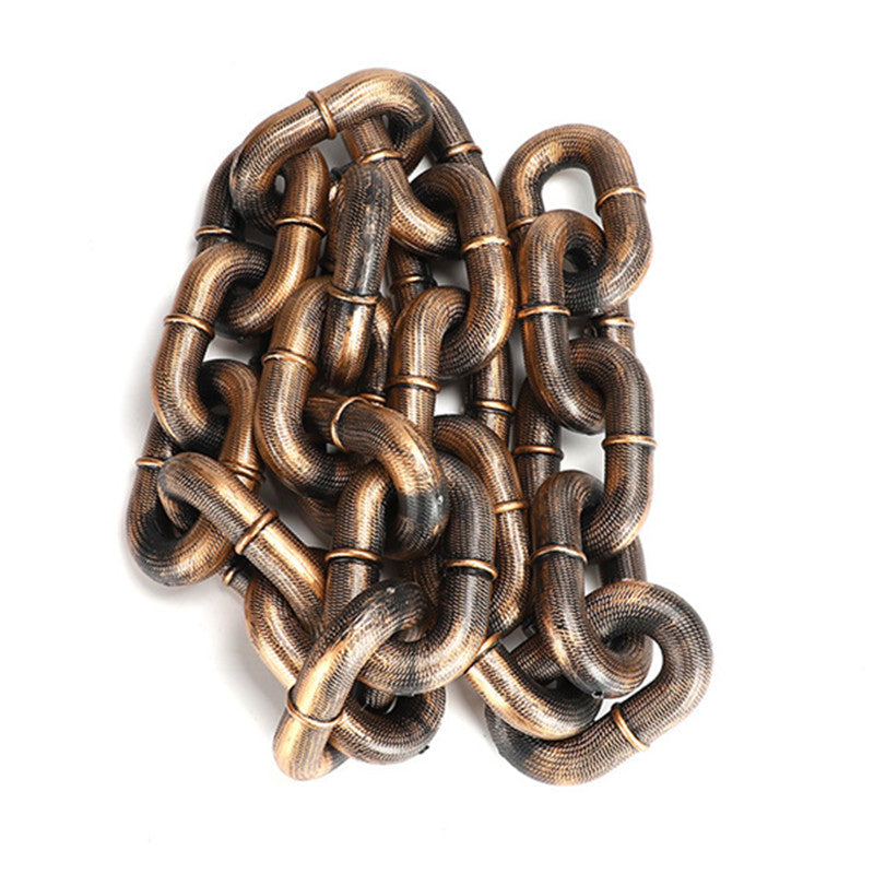 AWSLUXE - Collier de Chien Unique Réglable avec Design en Chaîne Métallique Durable
