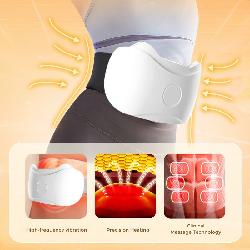 Massage abdominal | Appareil de massage avec chaleur et vibration | Favorise la digestion | CoreVibe