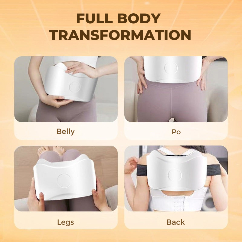 Massage abdominal | Appareil de massage avec chaleur et vibration | Favorise la digestion | CoreVibe