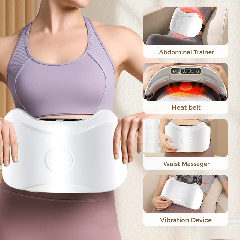 Massage abdominal | Appareil de massage avec chaleur et vibration | Favorise la digestion | CoreVibe