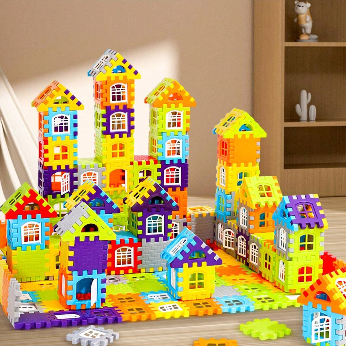 Blocs | Blocs à cliquer pour construire | Favorise l'imagination et la motricité | BuildBuddy
