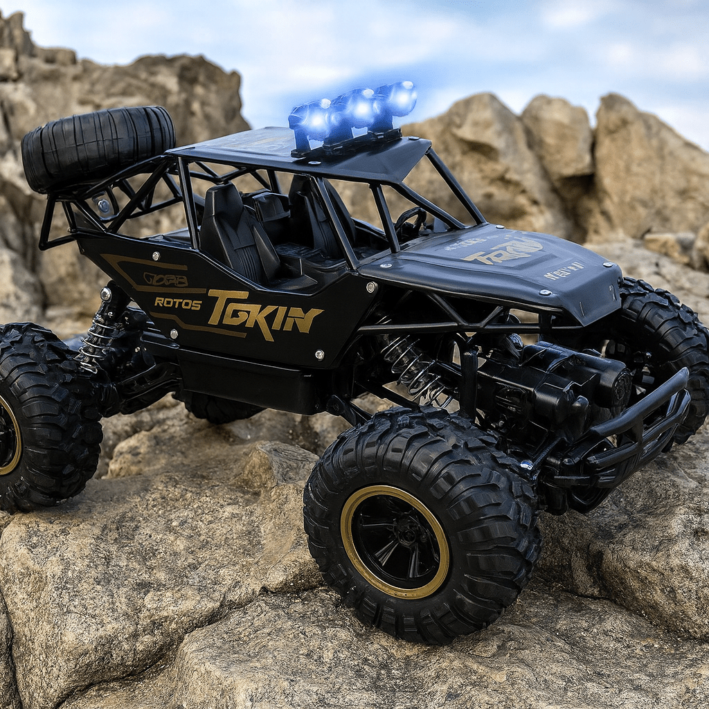RAGEWHEELS - Monster truck télécommandé 4x4 conçu pour des actions hors route à grande vitesse et une durabilité à toute épreuve