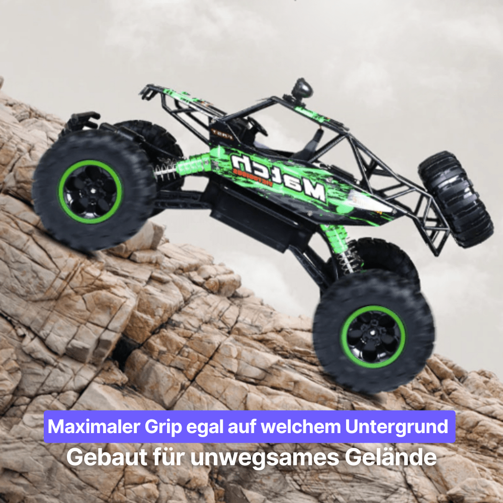 RAGEWHEELS - Monster truck télécommandé 4x4 conçu pour des actions hors route à grande vitesse et une durabilité à toute épreuve