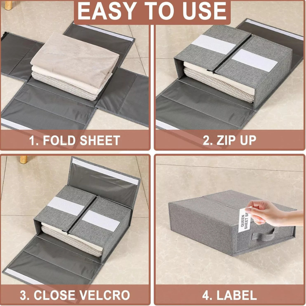 Rangement de Linge – Simplifiez le Rangement de Votre Linge de Maison