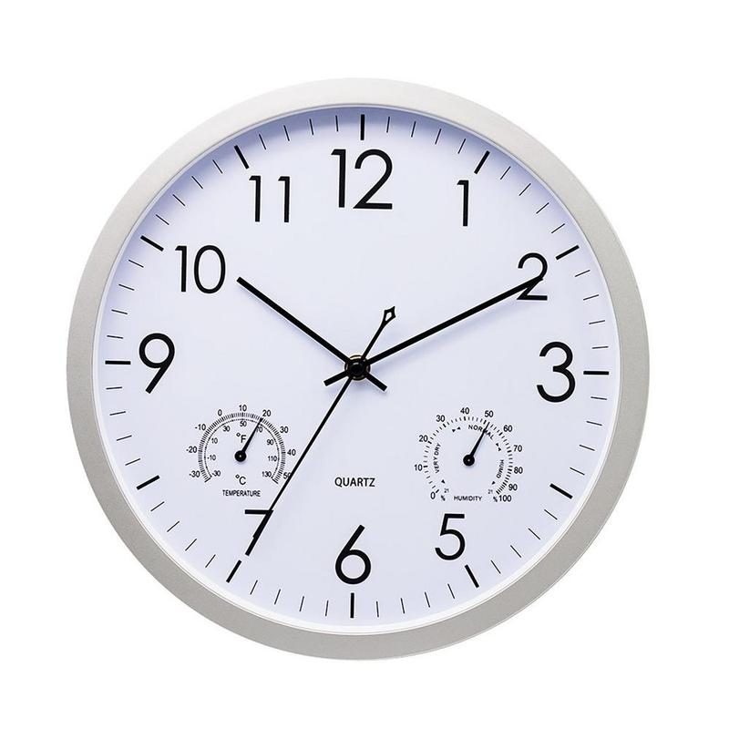 Horloge d'extérieur avec température et humidité
