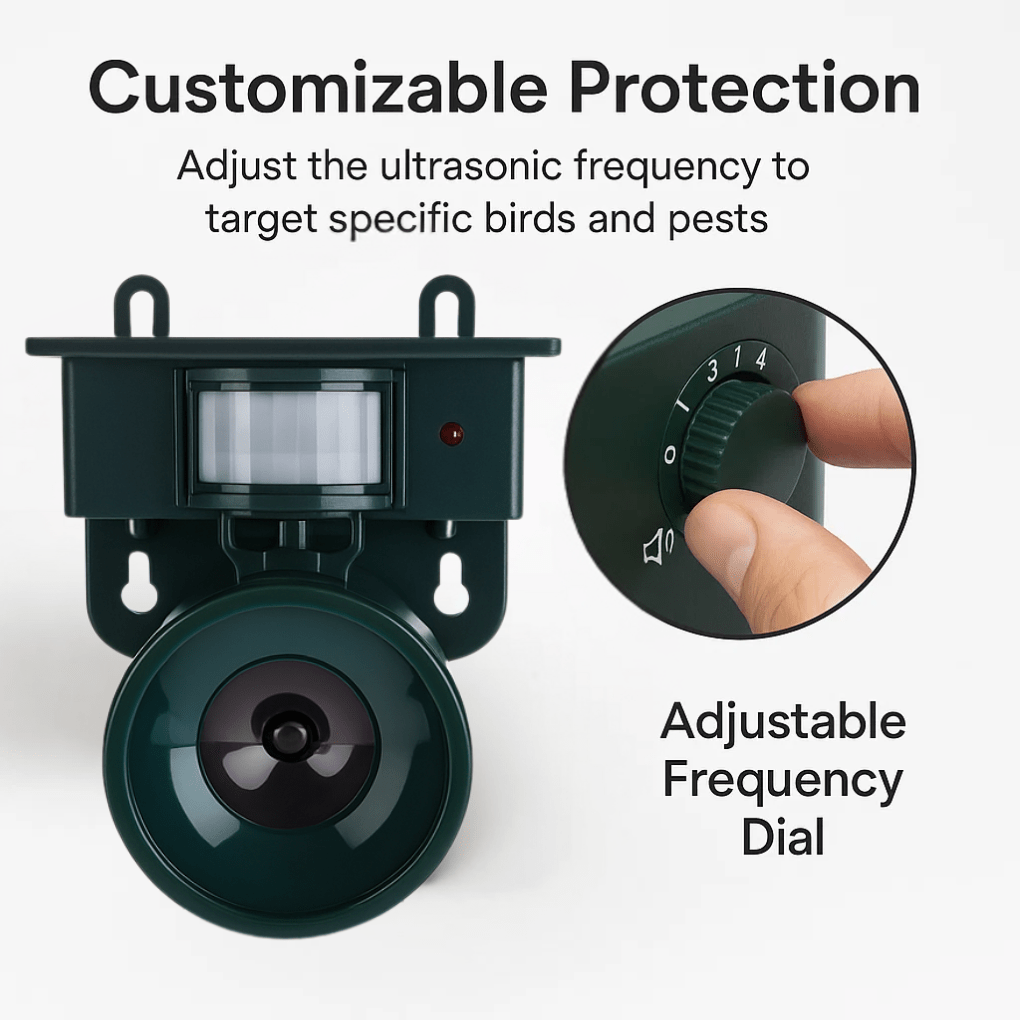BIRDGUARD SENSOR – Détecteur de mouvement pour la protection efficace contre les oiseaux