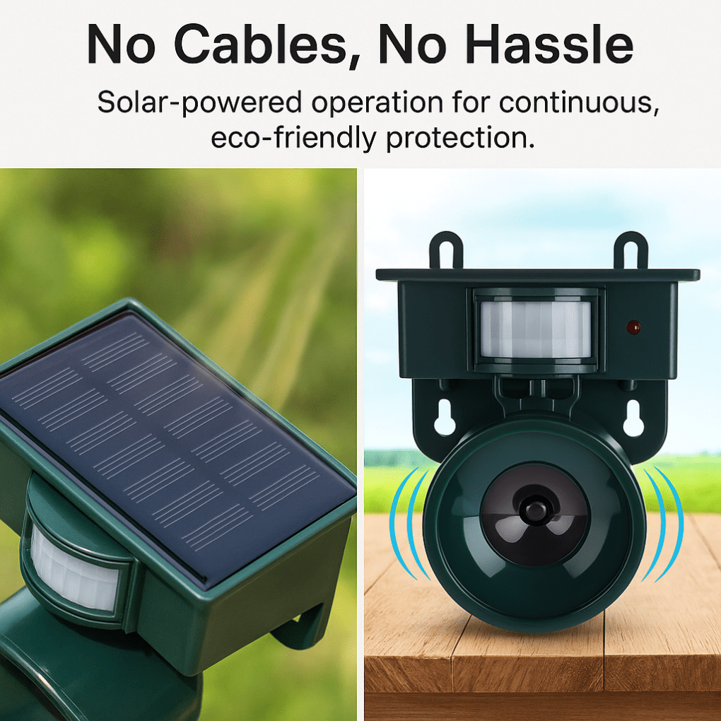 BIRDGUARD SENSOR – Détecteur de mouvement pour la protection efficace contre les oiseaux