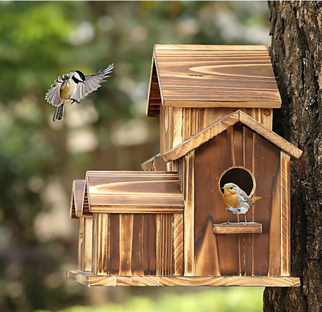 BirdHouseMax™ | Grande maison à oiseaux suspendue