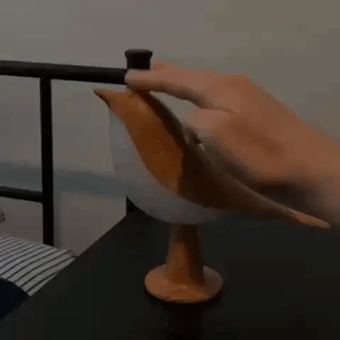 Lampe réglable en forme d'oiseau | Diffuseur d'arôme portable avec lumière personnalisable pour la détente et la lecture
