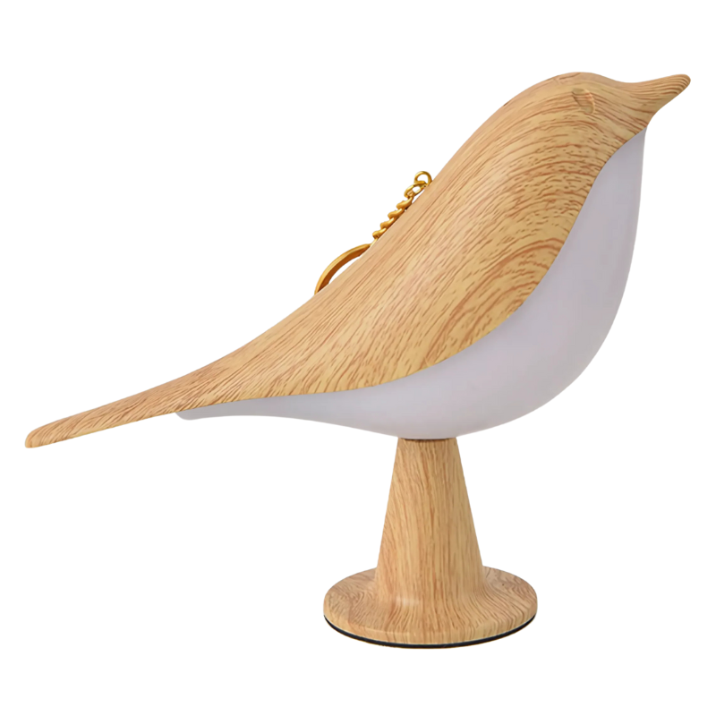 Lampe de table en forme d'oiseau avec un corps rétroéclairé