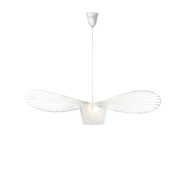 Lampe Suspendue Noire en Forme de Chapeau – Élégance Moderne