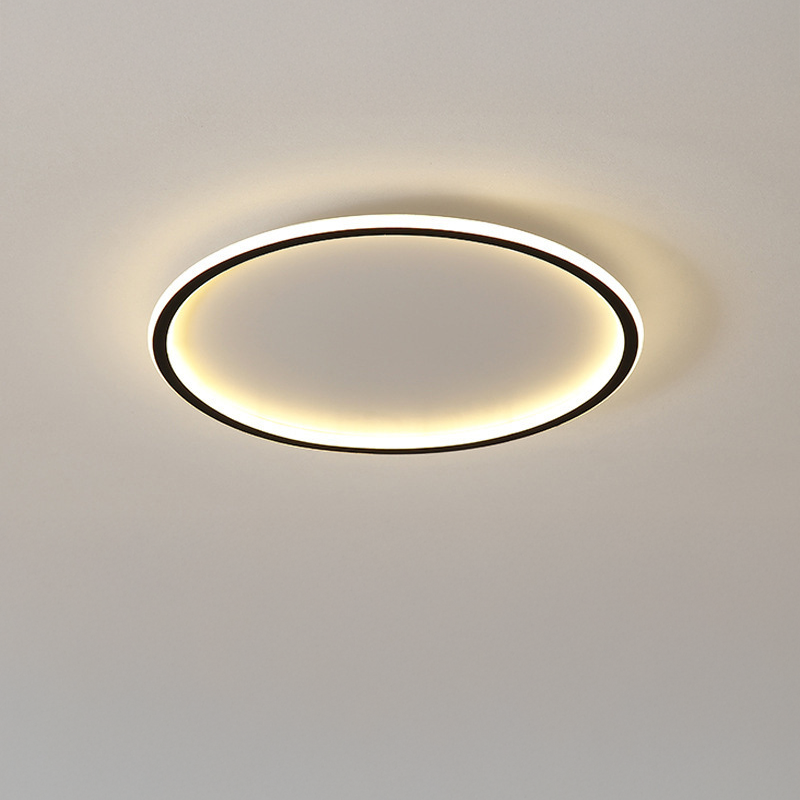 Lampe de plafond LED ronde scandinave minimaliste