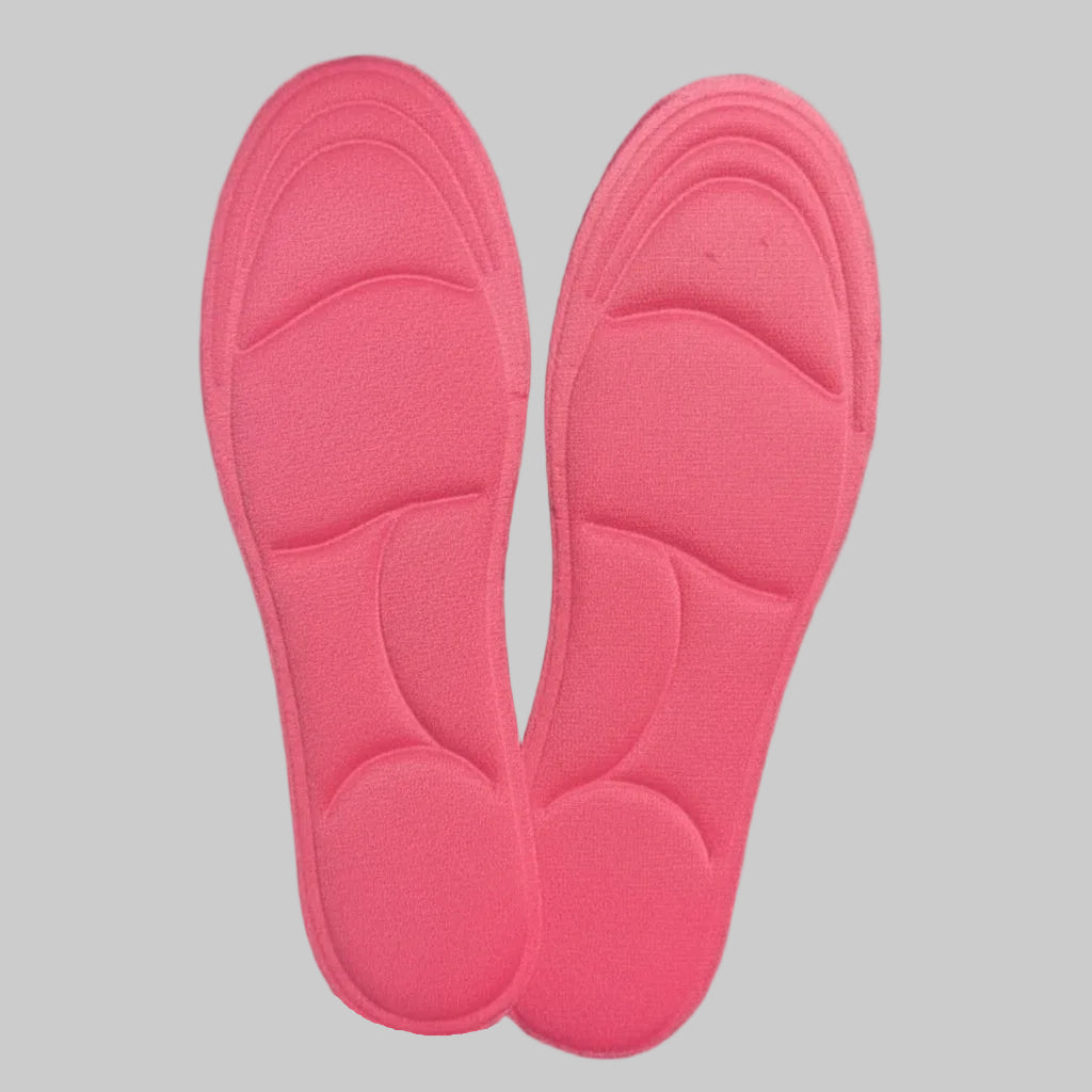 FOOTNOVA - Semelles en mousse à mémoire respirantes conçues avec un soutien de la voûte plantaire pour un confort amélioré et un soulagement quotidien des pieds