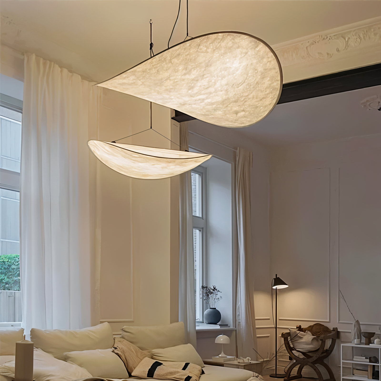 Skanto | Lampe Suspendue LED | Design Moderne et Énergétiquement Efficace | Salon & Salle à Manger