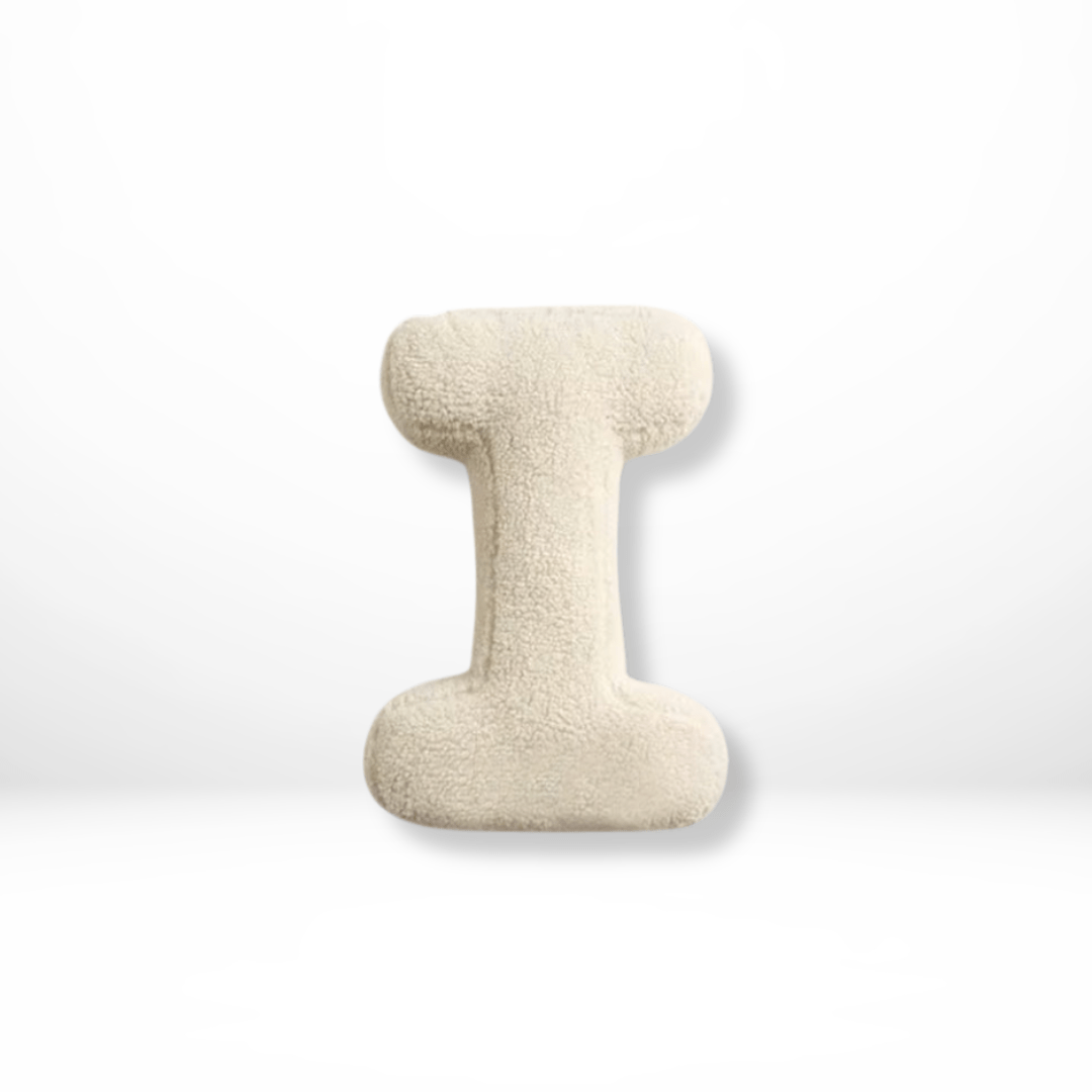 Coussin Lettres | Coussin Décoratif Alphabet | Doux Velours personnalisable | Alphora