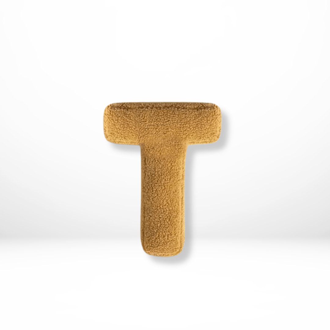 Coussin Lettres | Coussin Décoratif Alphabet | Doux Velours personnalisable | Alphora