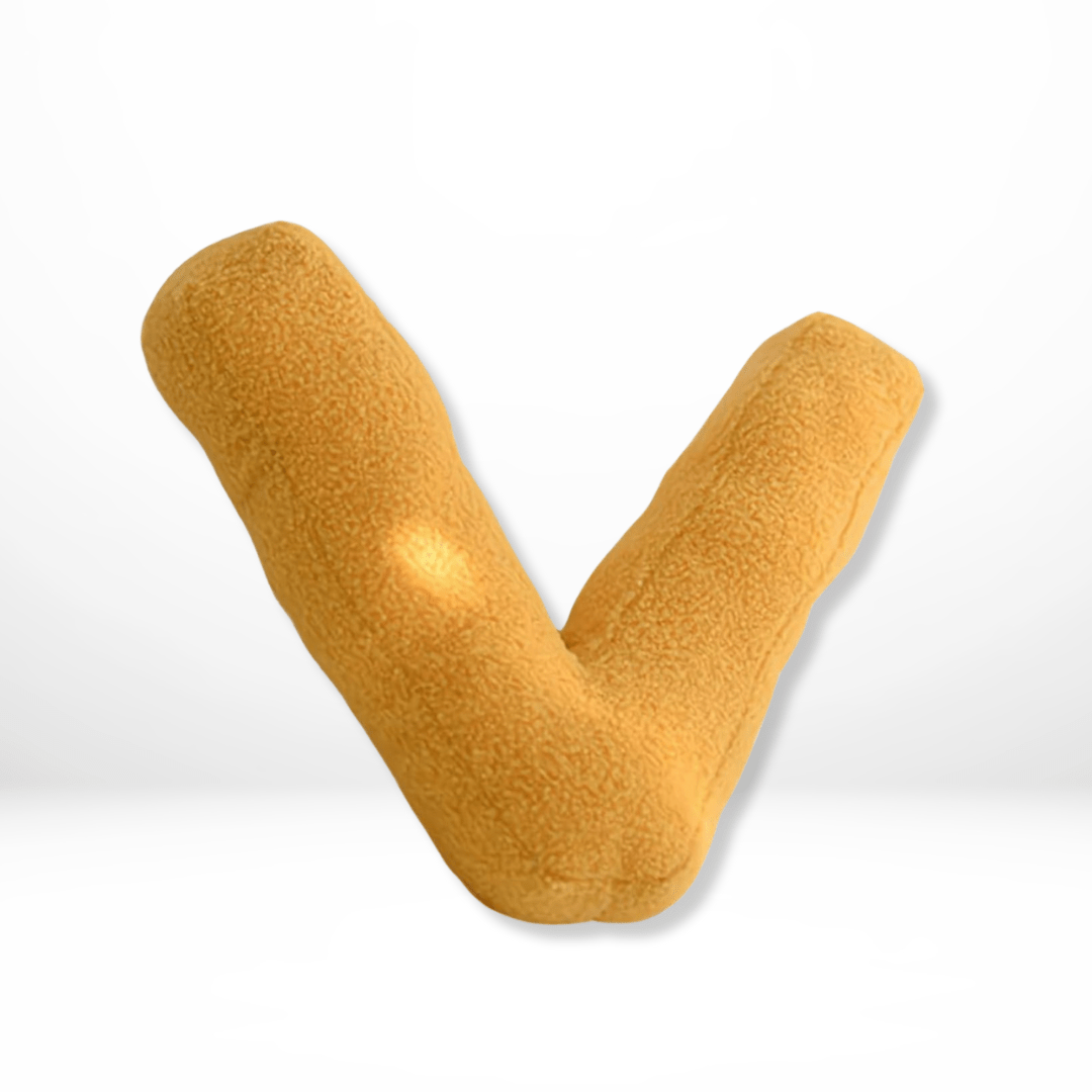 Coussin Lettres | Coussin Décoratif Alphabet | Doux Velours personnalisable | Alphora