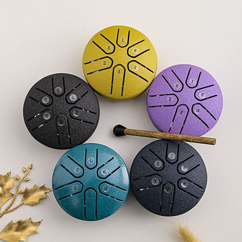 Mini tambour relaxant avec sons apaisants intégrés