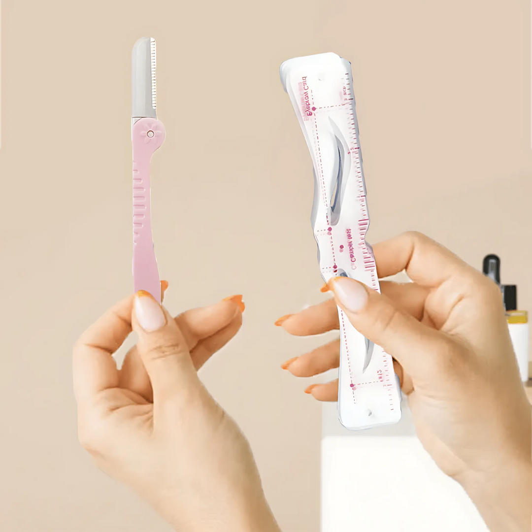 1+1 Gratuit | Ensemble de pochoirs à sourcils | Ensemble de mapping de sourcils de 12 pièces | Symétrie & Forme Parfaites | Réutilisable