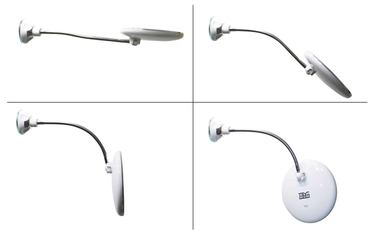 FOCUSLITE – Miroir LED avec lumière ultra-puissante et zoom précis 10x