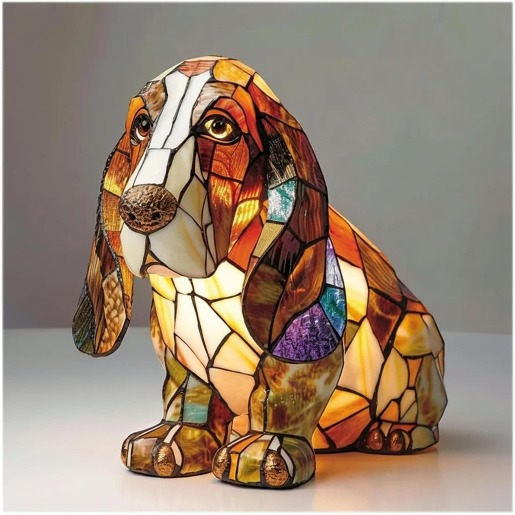 PUPGLOW – Lampe de Nuit LED de Race de Chien Artistique pour une Décoration de Maison Conviviale