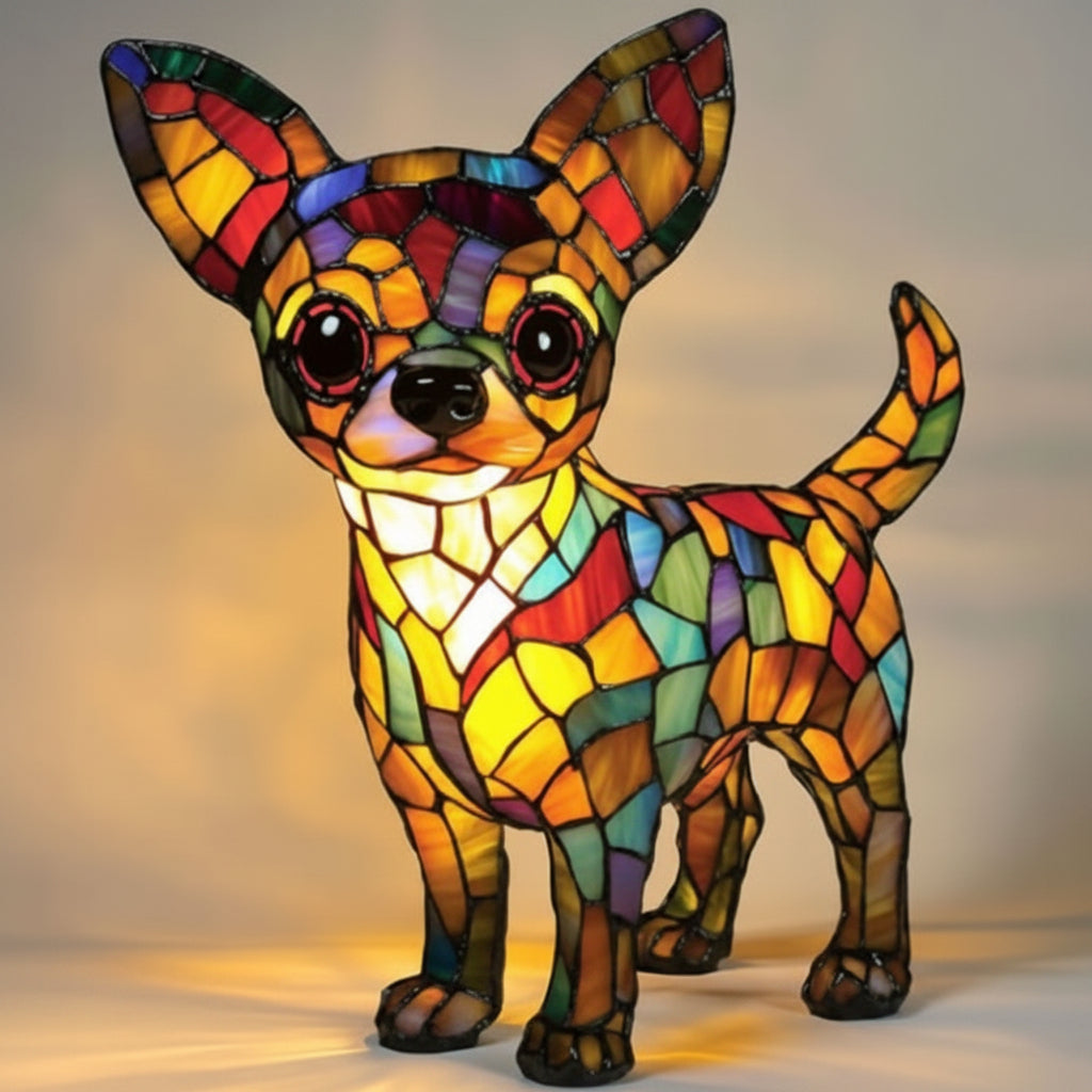 PUPGLOW – Lampe de Nuit LED de Race de Chien Artistique pour une Décoration de Maison Conviviale