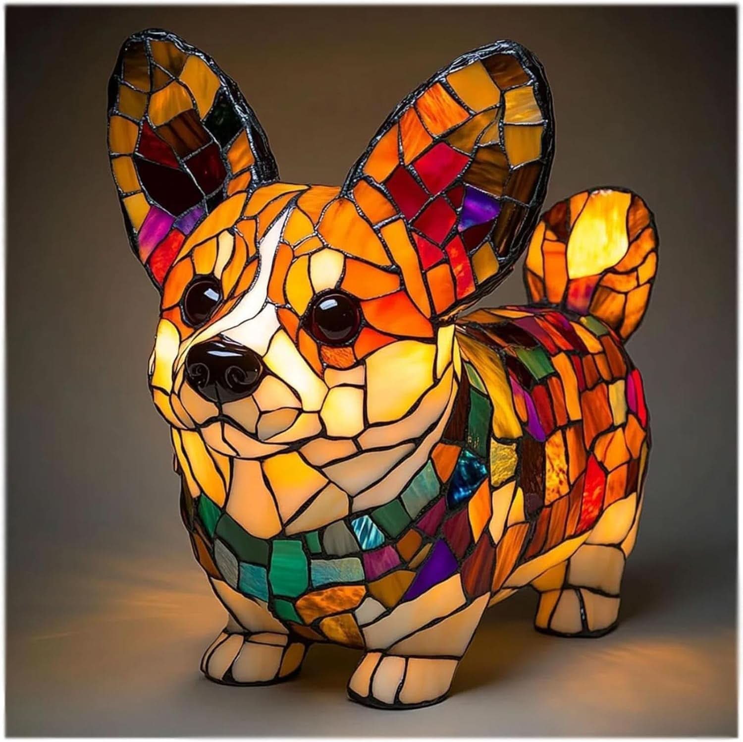 PUPGLOW – Lampe de Nuit LED de Race de Chien Artistique pour une Décoration de Maison Conviviale