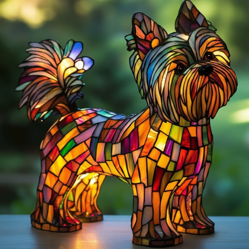 PUPGLOW – Lampe de Nuit LED de Race de Chien Artistique pour une Décoration de Maison Conviviale