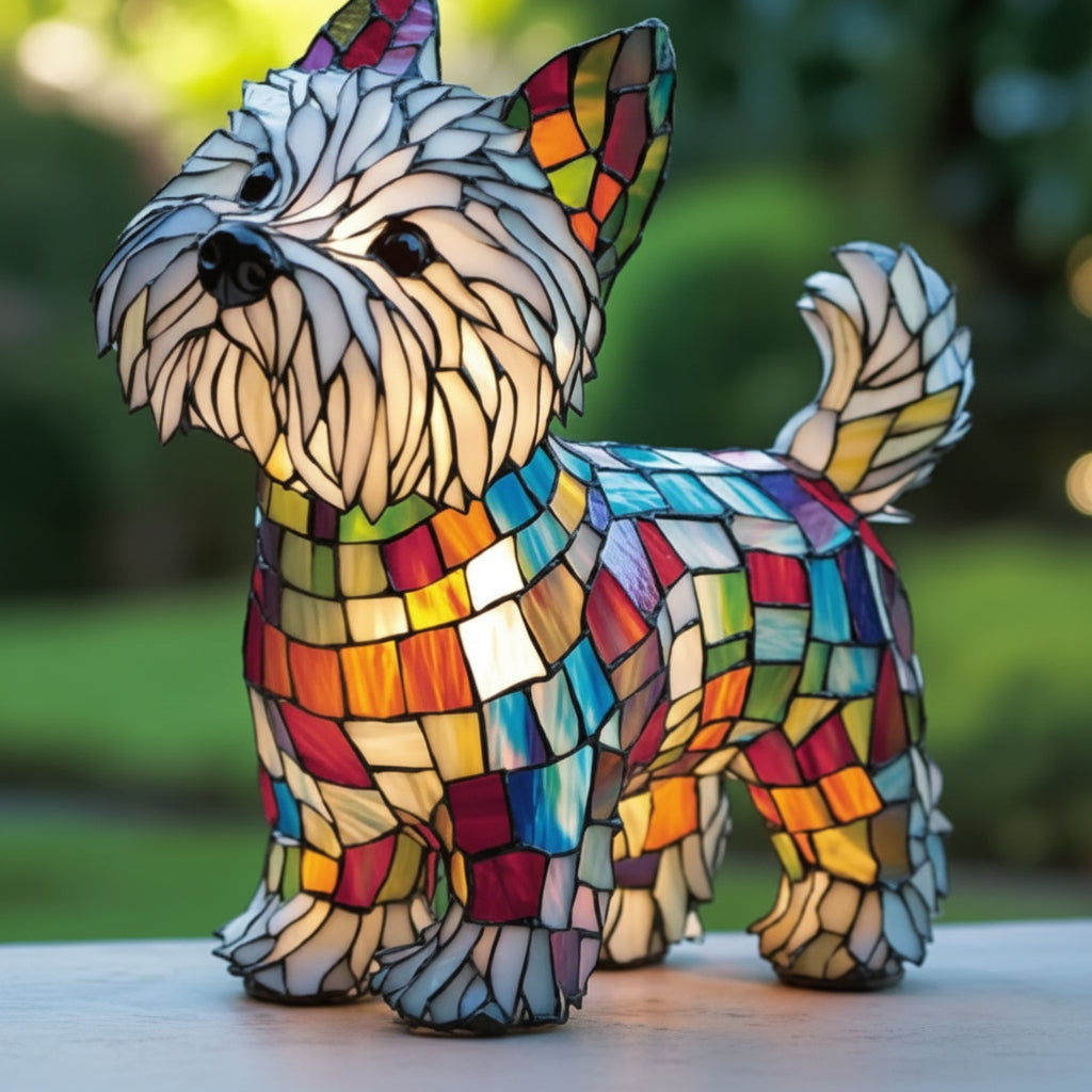 PUPGLOW – Lampe de Nuit LED de Race de Chien Artistique pour une Décoration de Maison Conviviale