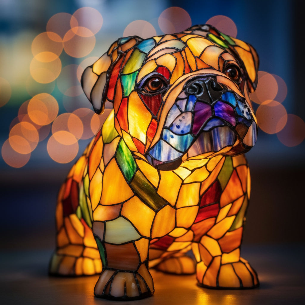 PUPGLOW – Lampe de Nuit LED de Race de Chien Artistique pour une Décoration de Maison Conviviale