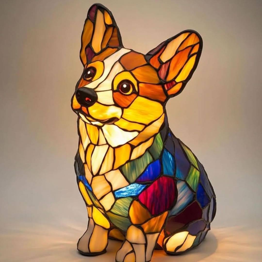 PUPGLOW – Lampe de Nuit LED de Race de Chien Artistique pour une Décoration de Maison Conviviale