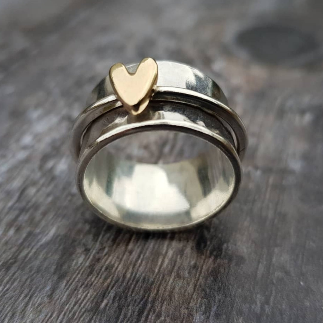 Bague en Or Vintage Fait Main