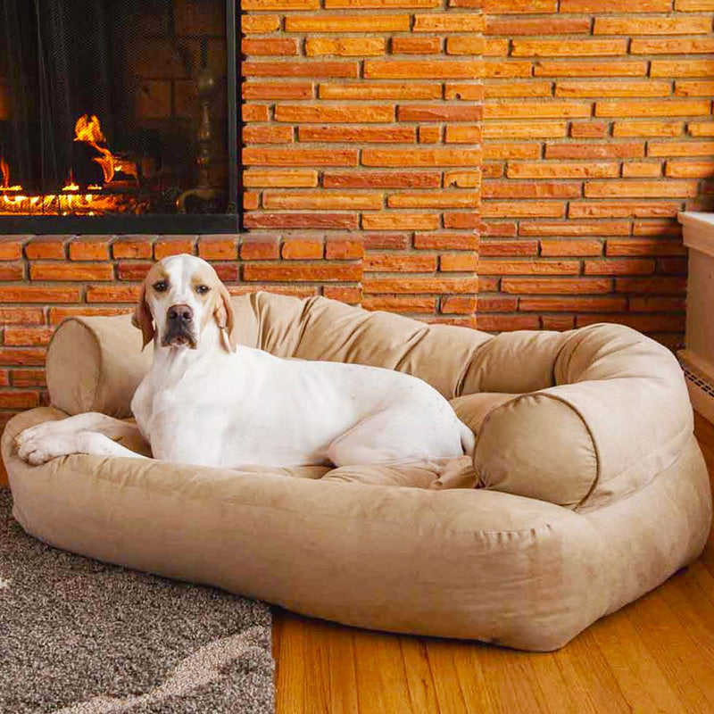 ORTHOLOUNGE – Canapé pour chien confortable et soutenant
