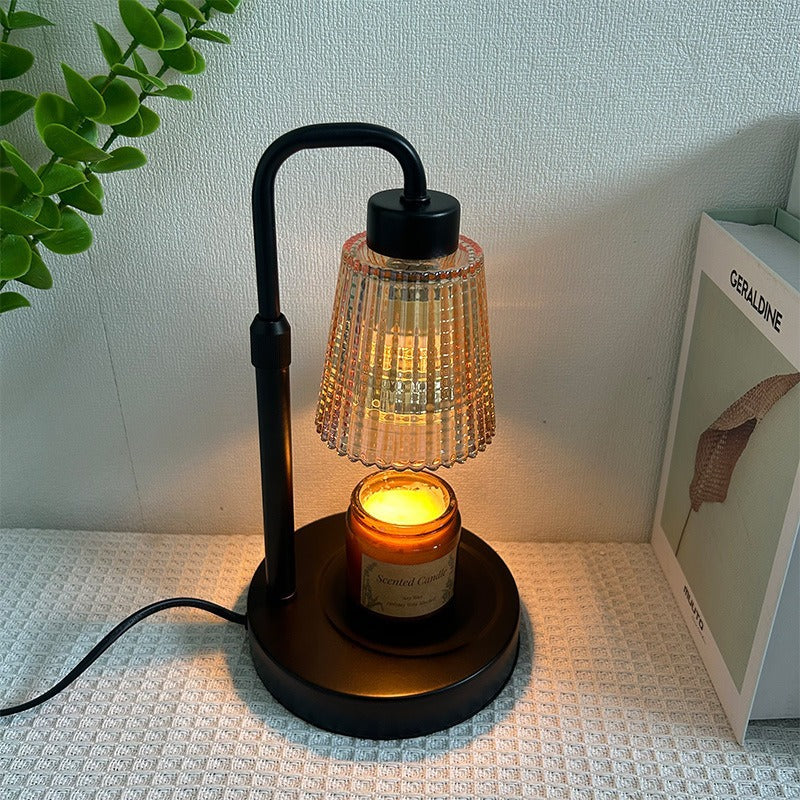 Lampe Réchauffe-Cierge Électrique avec Minuteur – Dimmable et Décorative