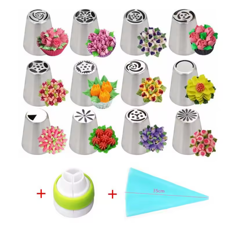 Kit de décoration pâtissière - Créations délicieuses et précises