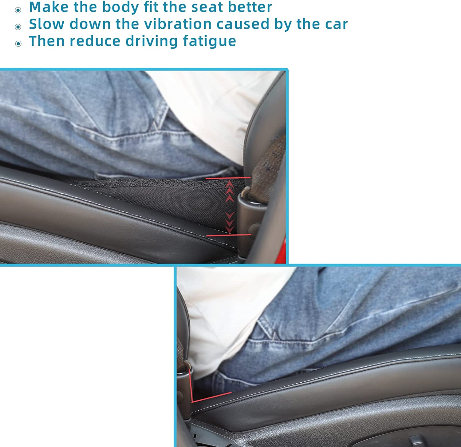 DRIVERLIFT – Coussin de Siège Auto